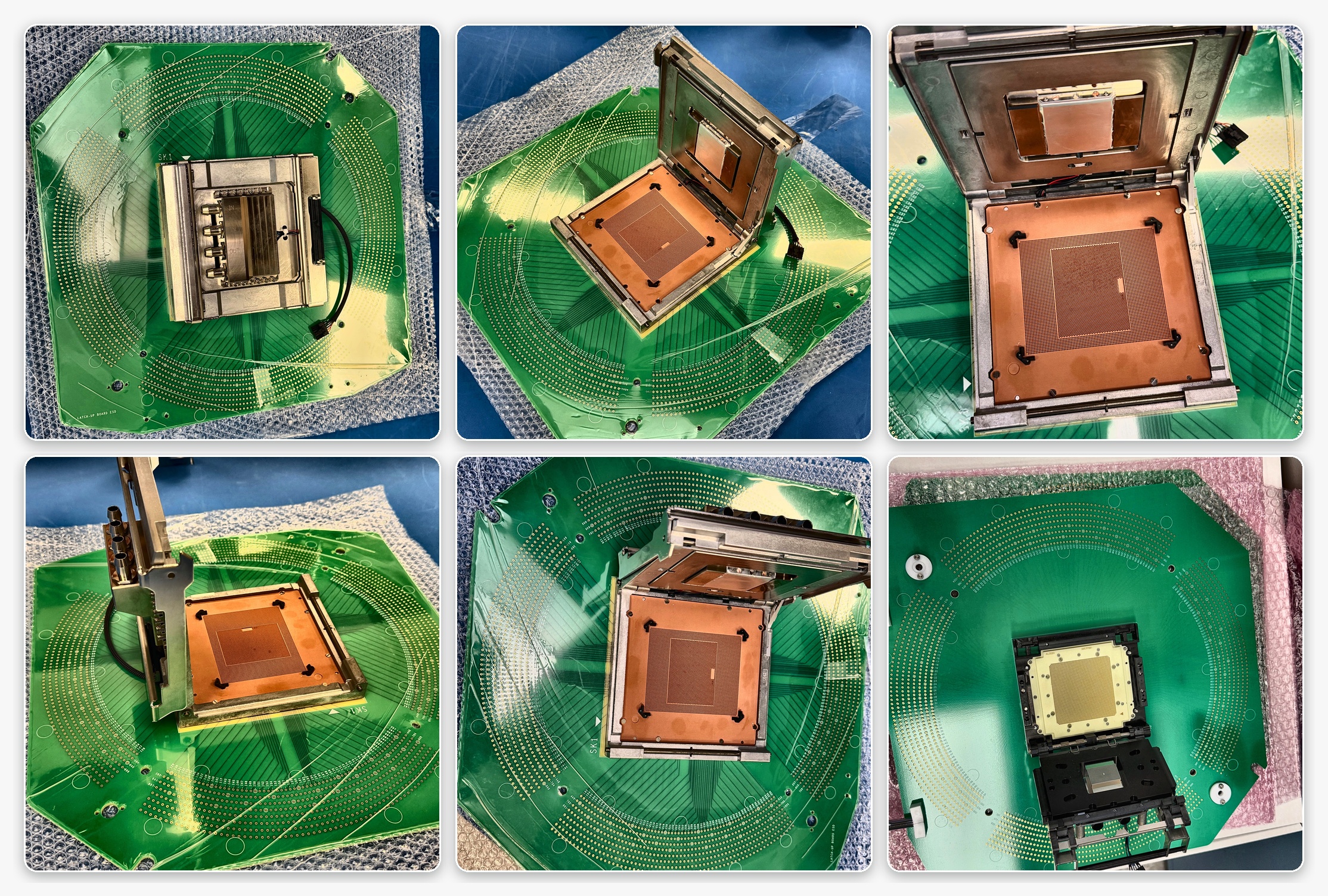 Semiconductor reliability test environment